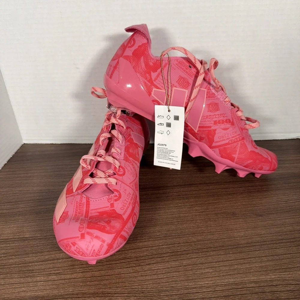 Size M8/W9- Adidas Adizero Electric II Currency Men's Football Cleats JQ3979 NEW
